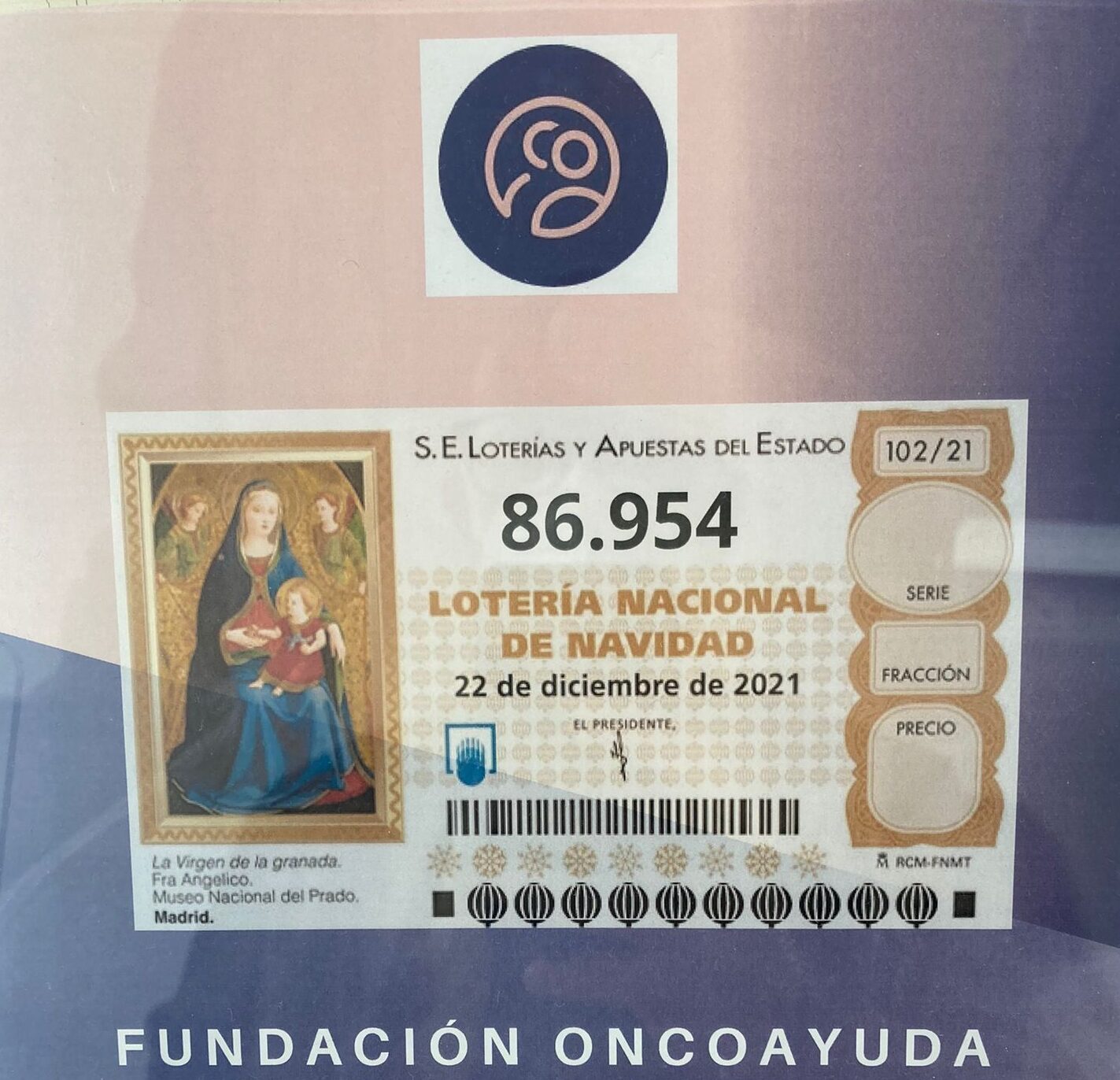 Lotería de Navidad de la Fundación Oncoayuda